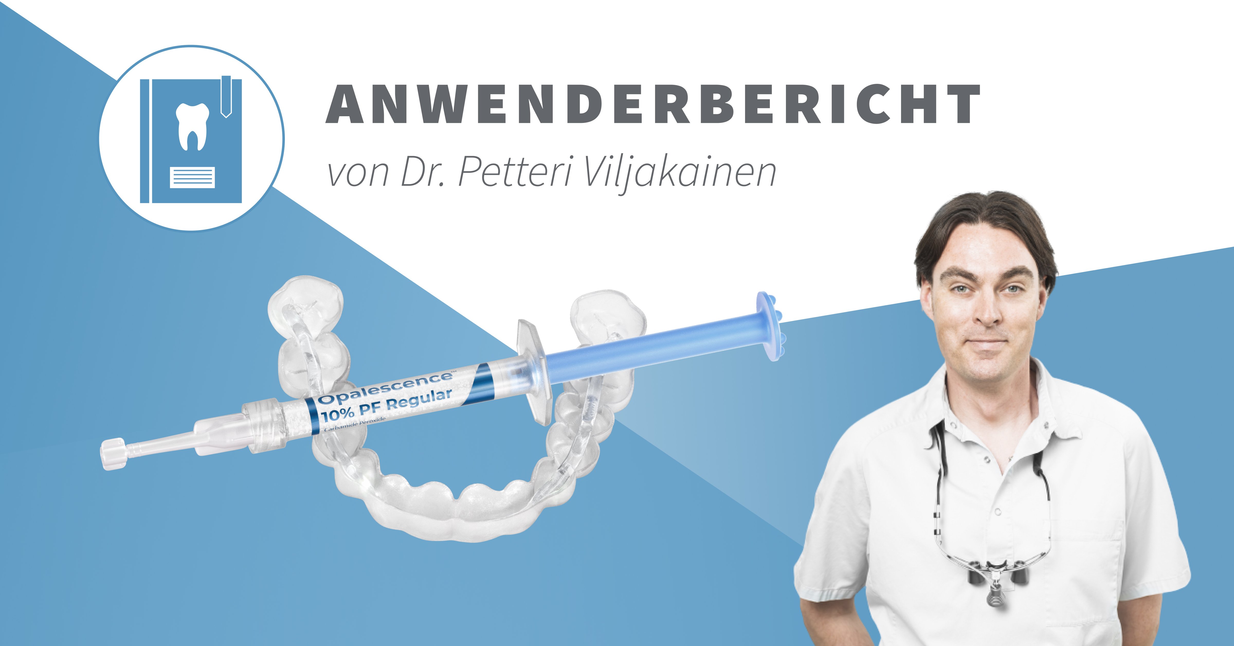 Weniger ist manchmal mehr: Die erfolgreiche Zahnaufhellung eines vollständig obliterierten Zahns nach Trauma