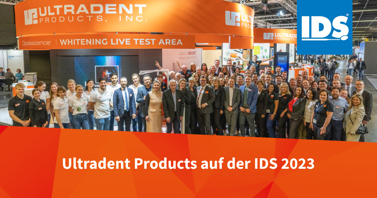 Ultradent Products auf der IDS 2023: Besondere Highlights, besondere Innovationen, besondere Besucher.
